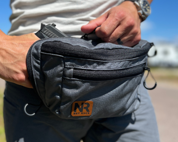 The OG Nut Ruck CCW EDC Waist pack Block EMF Made in USA